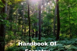 Handbook Of Forestry Terminology