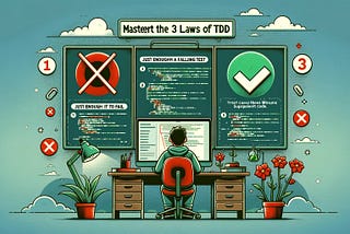 The Professional Coder: Mastering the 3 Laws of Test-Driven Development (TDD)