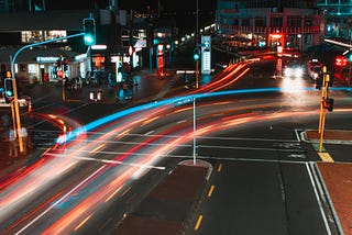 Picture of traffic lights
