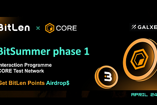 BitSummer Campaign Tutorial (1) —  Claiming Points on Galxe(Core DAO)
