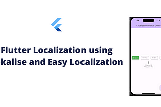 Flutter Localization using Lokalise and Easy Localization