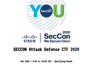 CISCO SECCON 2020 AD-CTF