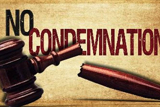 No Condemnation