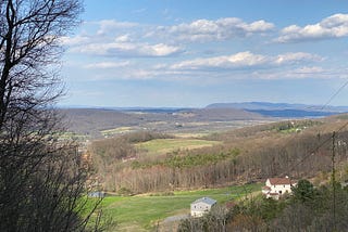 Hiking the Geisinger Stewardship Forest (Danville, PA) — April 2020