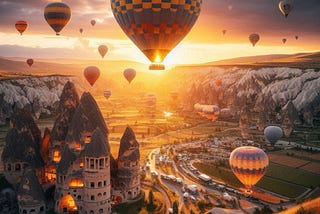 Best hot air balloon ride in cappadocia turkey