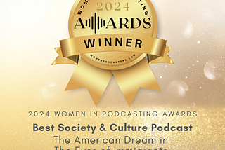 My Podcast Won An Award