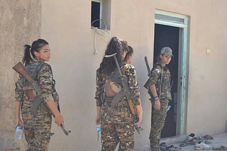 On the women who fought the Islamic State’s territory — and won.