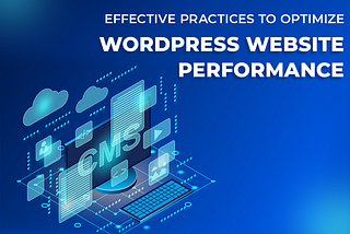 optimize wordpress website performance