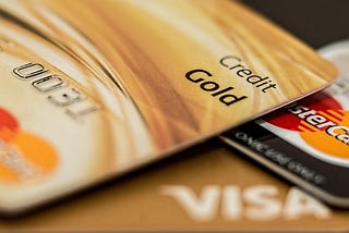 A Typical Gold VISA Credit Card