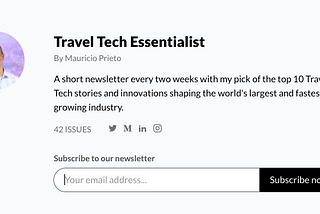 Invitation to learn what’s next in Travel Tech