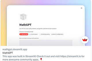 Best prompts for MathGPT Streamlit app