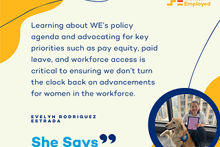 “She Says” with Evelyn Rodriguez Estrada
