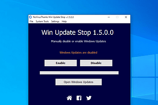 How to Stop Windows Updates Forever