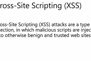 Understanding Cross-Site Scripting (XSS) Attacks and Prevention in .NET Core