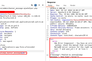 Notes From The Field: Exploiting Nagios XI SQL Injection (CVE-2023–40931)
