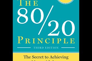 BOOK REVIEW: THE 80/20 PRINCIPLE
