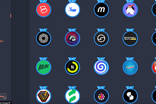 Take all available Project Badges on Debank