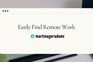 5 Free Websites to Easily Find Remote Work