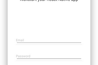 The Starter App, Part 5: Login screen on Android
