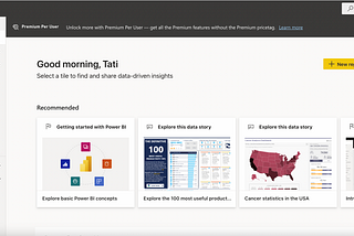 Power BI (Embed dashboard with Vue.js