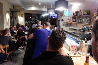 In Barcelona, a Café, Messi and a Moment of Legend