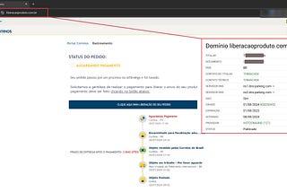 Exposing a “Correios” phishing scam with FOFA