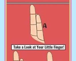 Your Little Finger Can Tell a Lot About Your Personality !!