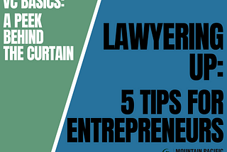 Lawyering Up: 5 Tips for Entrepreneurs