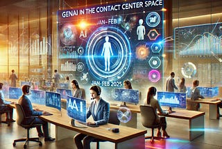 GenAI in The Contact Center Space — Jan-Feb 2025