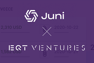 On EQT Ventures’ $52M Series A follow-on investment in Juni, the financial companion made for…