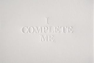 I COMPLETE ME ❤