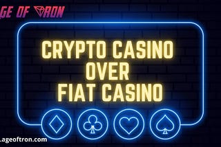 Let’s discuss the benefits of crypto casinos over fiat casinos