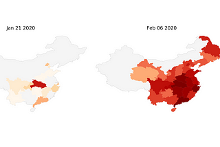 Visualizing the spread of the 2019 coronavirus with Python