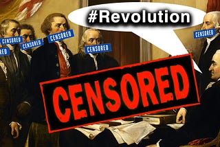 Facebook Censors #Revolution as US Celebrates the American Revolution