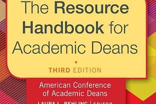 [READING]-The Resource Handbook for Academic Deans