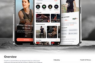 Fitness & Workout Mobile App UI Design
