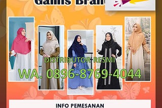 PREMIUM WA. 0896–8769–4044, GROSIR gamis nibras terbaru Probolinggo,