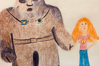 Mythical Golem Summoned From a 19th Century Prussian Kabbalah Text, Or Sweet-Ass FIMO® Necklace…