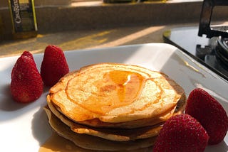 WFH Cooking Challenge] Pancakes without baking powder