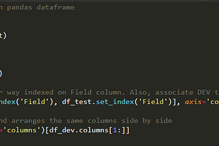 Compare Tables using Pandas
