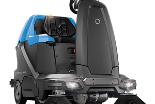 Electric Compact Ride-on Sweeper (1300mm path)