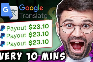 $23.10 per 15 minutes using Google Translate