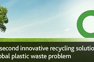 Second Eastman innovation tackles global plastic waste problem