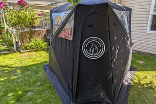 My Review: North Shore Nova 4 Tent Portable Sauna