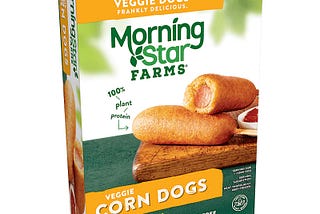 MORNINGSTAR FARMS VEGAN CORN DOGS REVIEW