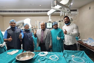 Celebrating Success: A Remarkable Milestone at Park Hospital by Dr. Sandeep Sharma and Team