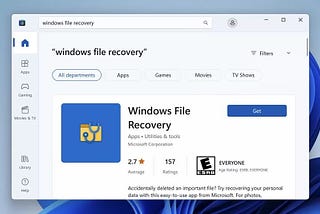 Restore your Thumbdrive Files
