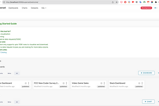 Customize Apache Superset Home Page to fit any HTML Block