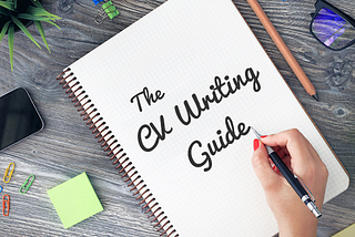 Beginners Guide to Curriculum Vitae (CV) Writing