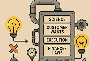 Science Is King and Demand Is Queen: How not to get stuck in foolish ideas